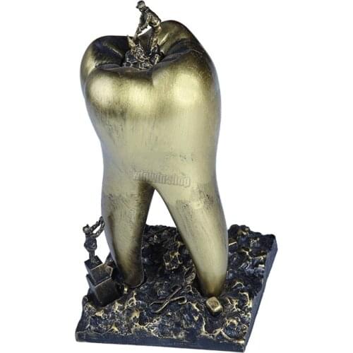 A creative dentist gift resin crafts ornaments sculptures needed for dental dentist clinic