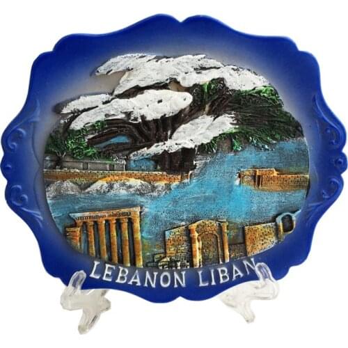 Lebanon three-dimensional landscape tourism commemorative decoration crafts