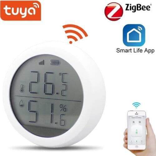 Super Mini WIFI Temperature and Humidity Sensor for Indoor Hygrometer Smart Home Thermometer Detector With Tuya Smart Life APP