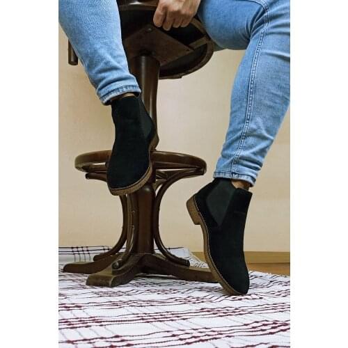 Mens Suede Chelsea Daily Boat Thermo Soles