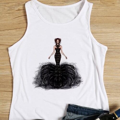 New Summer Sexy Vest Capricorn Beauty Printed Tank Tops Women Fashion Graphics Lady Streetwear Female Sleeveless Tee Top Clothes