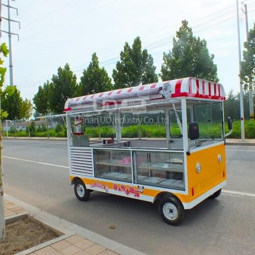 Mobile Food Kitchen Breakfast Ice Cream Hot Dog BBQ Food Truck for Sale