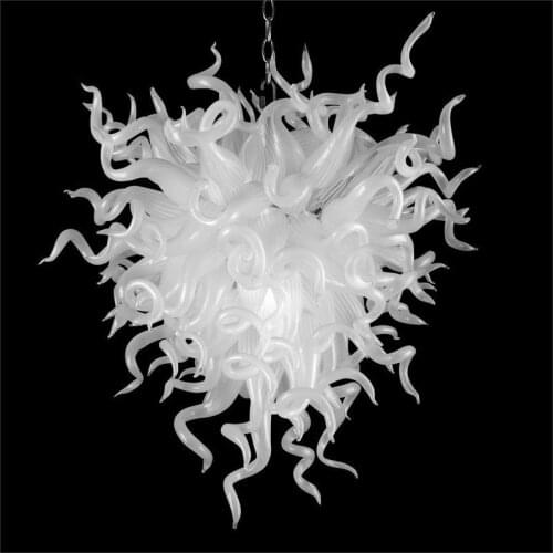 Tiffany Style Art Glass Pendant Lights High Ceiling Decoratione for Study Decor