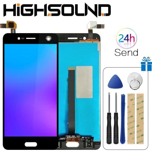 Full LCD Display + Touch Screen Digitizer Assembly for ZTE Blade V8 LCD V0800 Display 5.2" Mobile Phone Tested Free Shipping