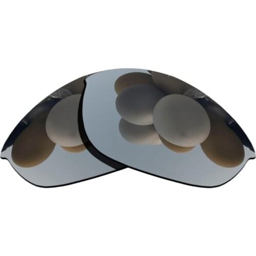 Polarized Sunglasses Replacement Lenses for-Half Jacket Frame - Silver