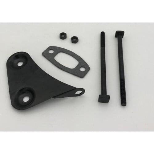 HUNDURE Muffler Screw Bolt Bracket Gasket Repair Kit For Husqvarna 50 51 55 Rancher Gas Chainsaw Spare Parts