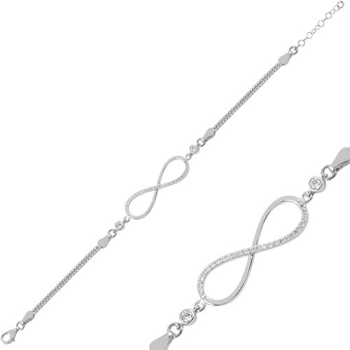 Silver Infinity Bracelet