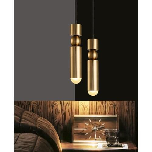 Modern Gold Pendant Lamp Metal Suspension Strip Pendant Lamp Stainless Steel Pendant Light For Parlor Dining Room Lamps PA0138