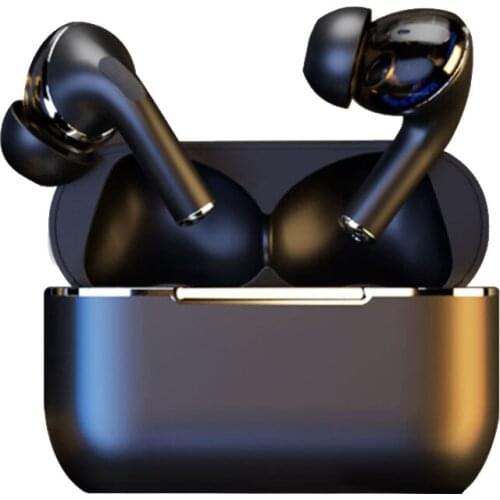 TWS Bluetooth Earphone Press Headset Noise Cancelling Sport Earbuds with GPS