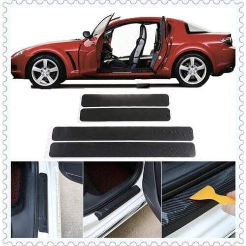 Universal Auto Accessories Threshold protection Stickers for Chevrolet Onix Tru Astra Aveo Sail Miray Caprice Agile