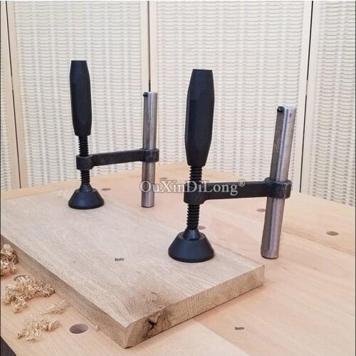 2PCS Workbench Holdfast Clamp, Heavy Duty, BD-Holdfast-1824, Woodworking Woodshop Tools GF213