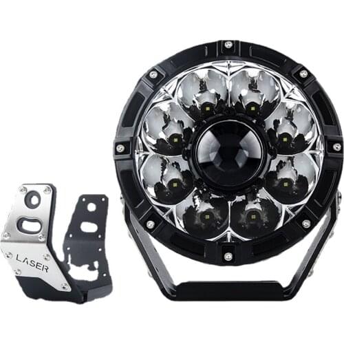 16650lm 1lux@1972m Offroad 4x4 Truck Bumper Laser Spotlight Led Driving Light 145w 7inch 8.5inch Round Car LED Laser Work Light