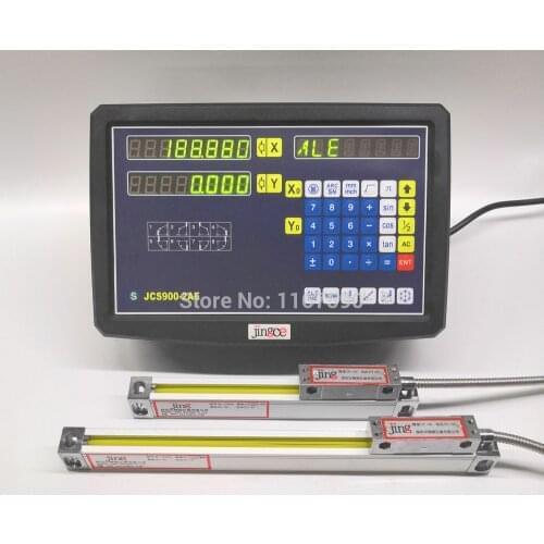 JCS900 2 Axis Digital Readout +400mm *750mm Linear Scales