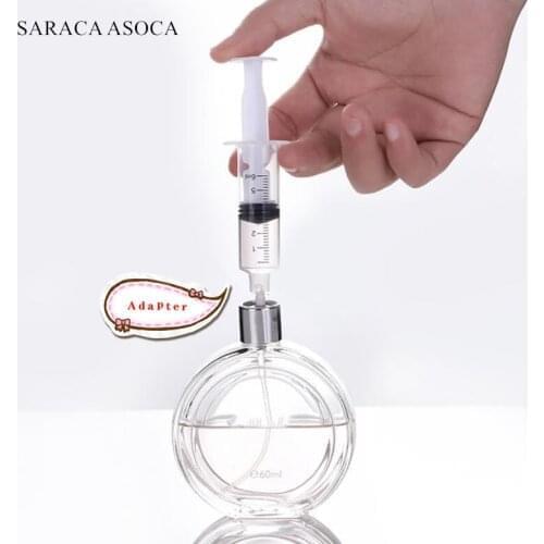 20pcs New Refill Tools Mini Universal Perfume Syringe Converter Head Adapter Connector Not Include Syringes