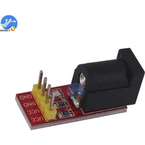 5Pcs 5.5x 2.1mm DC Jack Socket Power Supply Module 5.5mmx 2.1mm For Arduino