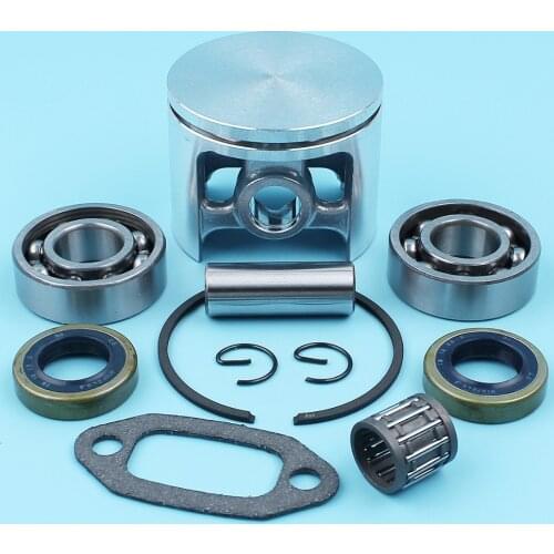 50mm Piston Crankshaft Ball Bearing Oil Seal For Husqvarna 266 266SE 162 268 Special 268K 66 Chainsaw 501 65 94-03 Spare Part