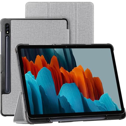 For Samsung Galaxy Tab S7 11" 2020 Tablet Case Cover+Pen Protective Magnetic Closure for Tab S7 Plus 12.4'' S6 lite Funda Cap
