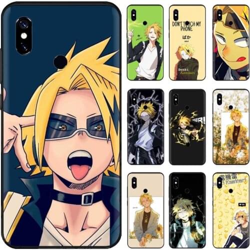 Denki Kaminari My Boku No Hero Academia Phone Case For Xiaomi Redmi 4x 5 plus 6A 7 7A 8 mi8 8lite 9 note 4 5 7 8 pro