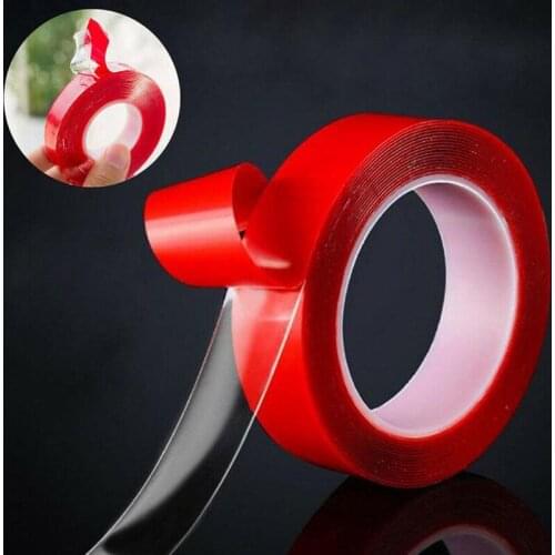 3m Transparent Silicone Double Sided Tape Sticker For Car High Strength High Strength No Traces Adhesive Sticker Living Goods