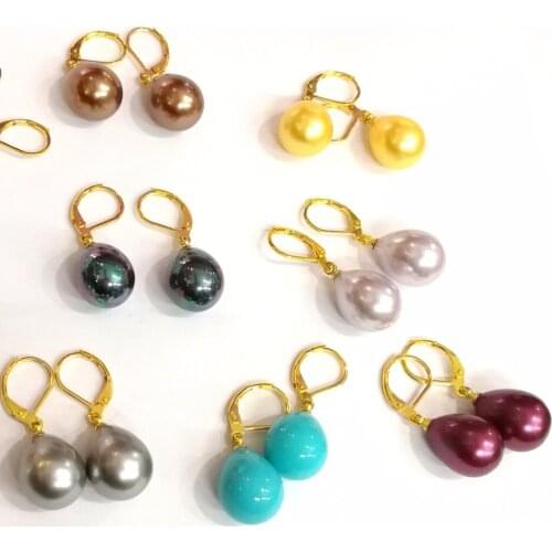 Hongguangyaxuan Women's Gold Earrings