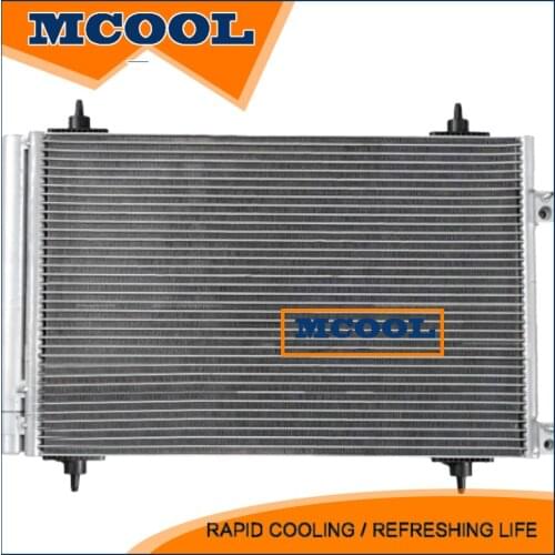 AC CONDENSER RADIATOR For CITROEN BERLINGO DS4 DS5 PEUGEOT 307 PARTNER 6455GH 6455CX 6455GL 6455HK 9650545480 9650631480