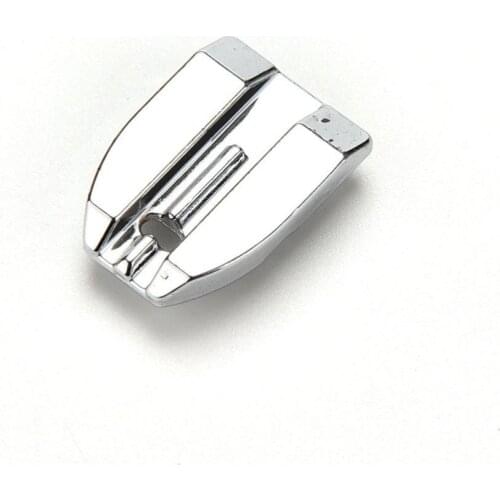 1Pcs Metal Sewing Presser Foot Sewing Machine Invisible Zipper Conceal Foot For Brother Singer 23mm x 16mm