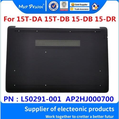 MAD DRAGON Brand Laptop Bottom Base Bottom Cover Assembly black shell for HP 15T-DA 15T-DB 15-DB 15-DR L50291-001 AP2HJ000700