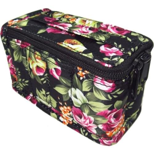 NEW Essential Oil Bottle Storage Bag 8-Grid Storage Package 12x8x7cm Essential Oil Box Organizer #YW