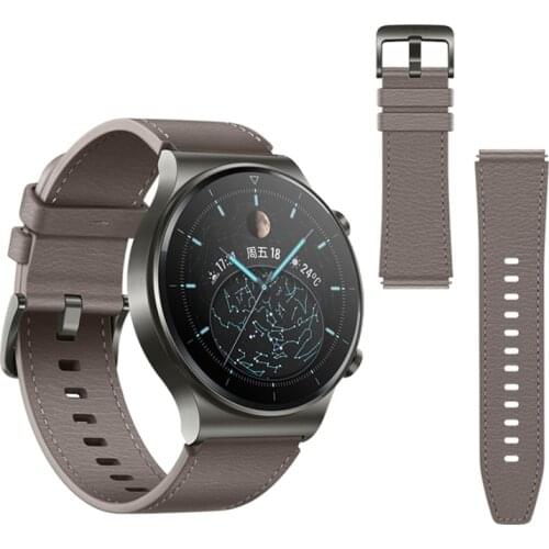 22mm Strap for Huawei Gt2 Pro Band Genuine Leather Watchband GT 2 Pro Bracelet Accessories Sport Wristband Quick Release Bands