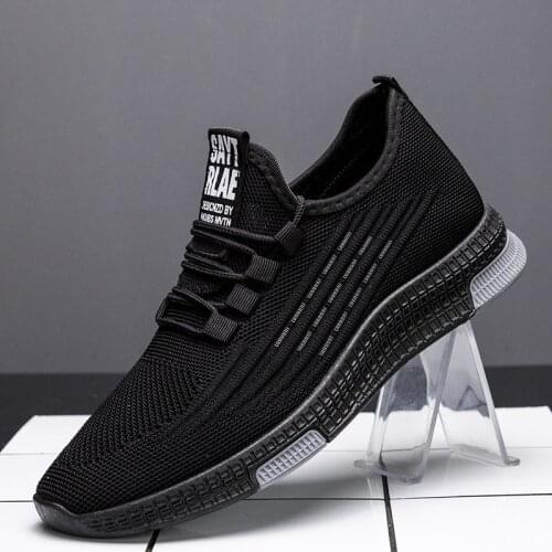 Light Men Sneakers Flat Casual Shoes Breathable Running Shoes Comfortable Walking Tennis Footwear Spring Autumn Male Zapatillas