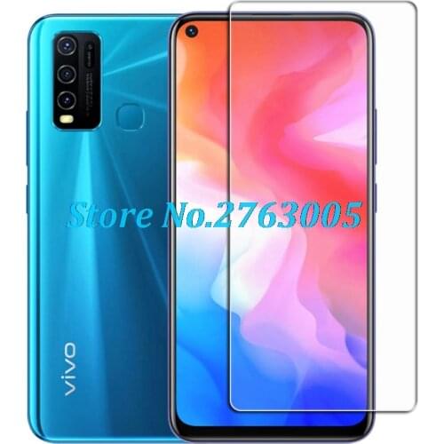 Tempered Glass For Vivo Y30 y50 1935 1938 Protective Film Screen Protector Phone cover