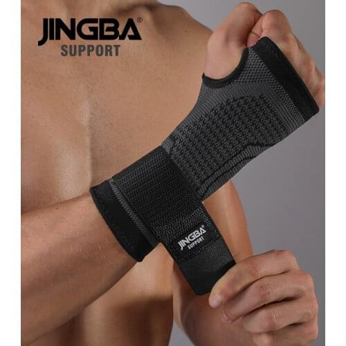 JINGBA SUPPORT 1 PCS Nylon Bandage Weightlifting Sport wristband Support Protective Boxing Hand Wraps Protector Dropshipping
