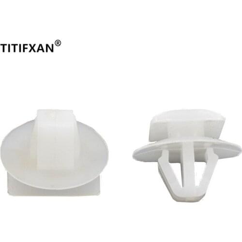 10PCS Car door trim strip protection anti-rub strip anti-collision fixed clip for KIA Rio Hyundai plastic fastener