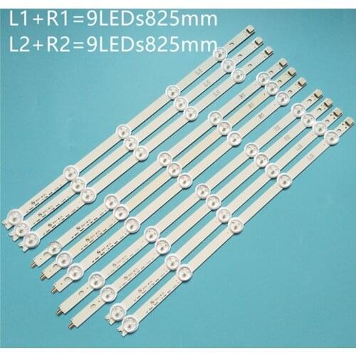 100% New 10pcs/Kit LED strips for L G TV 42LA6130 ZB 42LA613V ZA 42LA615V ZA 42LA615V ZB 42LA615V ZE 42 ROW2.1 REV 0.0 1 L2 Type