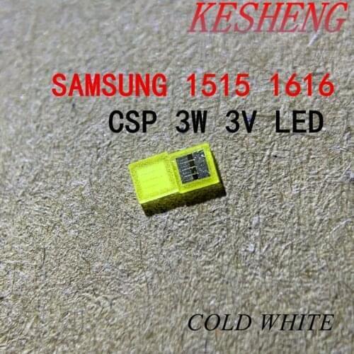 200PCS samsung LED LCD Backlight TV Application LED Backlight 3W 3V CSP 1515 Cool white LCD Backlight for TV TV Application