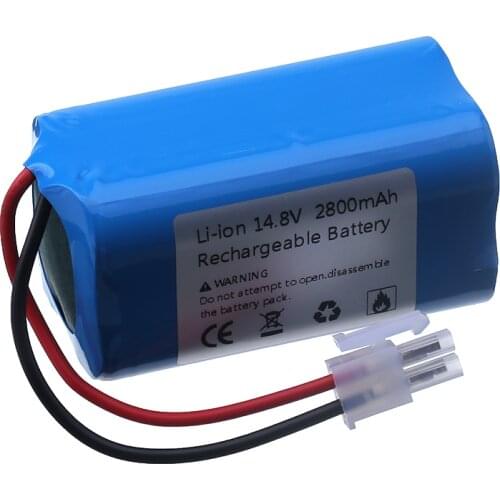 1-4pcs original Rechargeable Battery for ILIFE 14.8V 2800mAh robotic vacuum cleaner accessories parts for Chuwi ilife A4 A4s A6