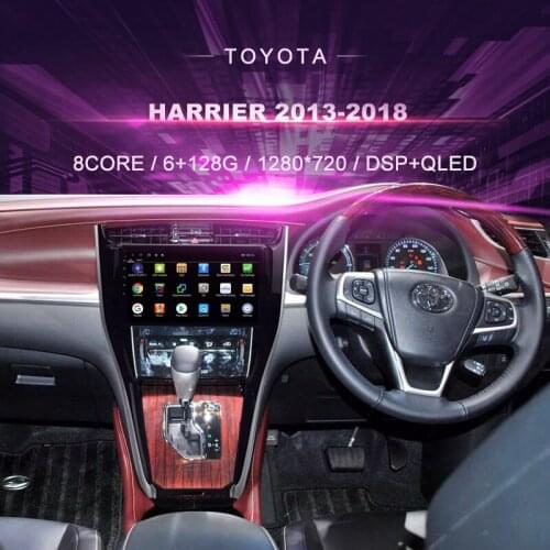 Car DVD For Toyota Harrier ( 2013-2018) Car Radio Multimedia Video Player Navigation GPS Android Double Din