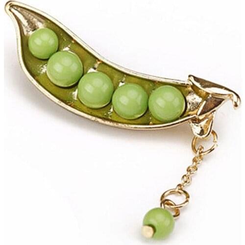 Wild Pearl Small Pea Clip Broaches Sweater Collar Brooch Pin Sweater Suit Women Brooch Accessories Pin Collar Gift Party