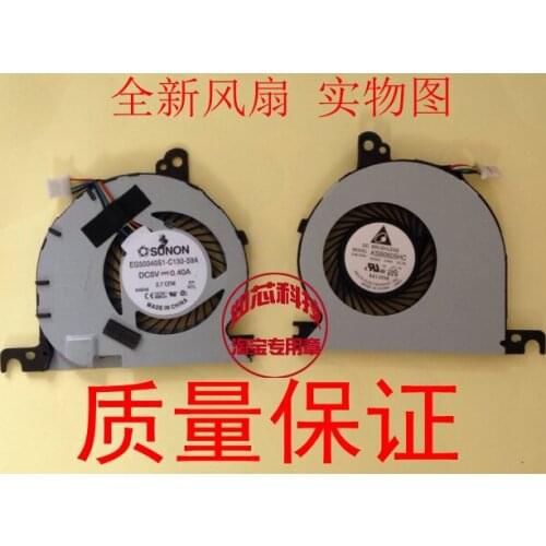 FOR DELL E7240EG50040S1-C130-S9A 0GVH35 KSB0605HC-CL1N laptop fan cooler