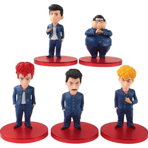 5pcs/Set 6-8cm Anime Slam Dunk Sakuragi Hanamichi Mito Youhei Anozumi Hakami Ohkusu Nozomi Noma Friends Action Figure Model Toys