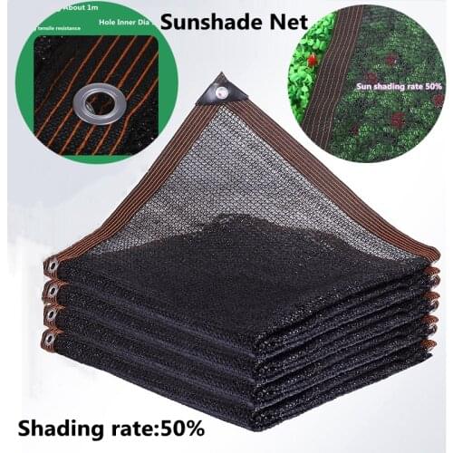 Blue UV Protection Swimming Pool Sun Sailing Succulents Plants Sun Shelters 75% Shading Garden Household Sunshade Net Green UV