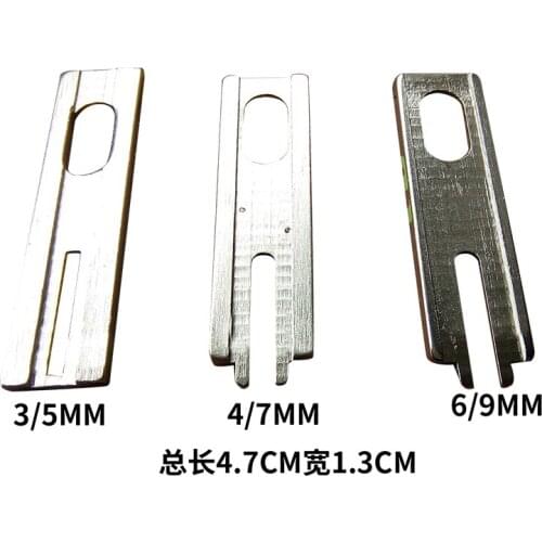 Piece Through Groove Gold Piece Embroidery Ribbon Rope Bead Embroidery Computer Embroidery Machine Parts