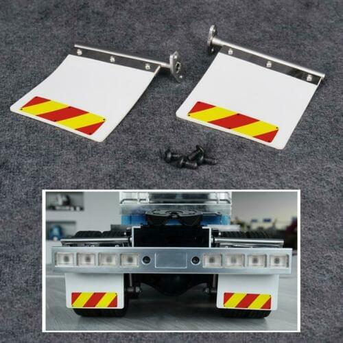 LESU Metal Rear Mud Plate for 1/14 TAMIYA King Hau Knight RC Truck Tractor TH08563-SMT5