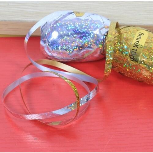 HOT 6Pcs/Set 5mm*10m Foil Balloon Ribbon Wedding Birthday Party Decoration Air Balloon Wrapping Tape Balloon Rope Globos