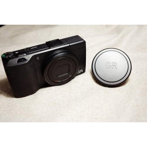 Metal front Lens Cap/Cover protector black Screw-in for RICOH GR GR2 GRII GR3 R3 GRIII Digital camera Lenses