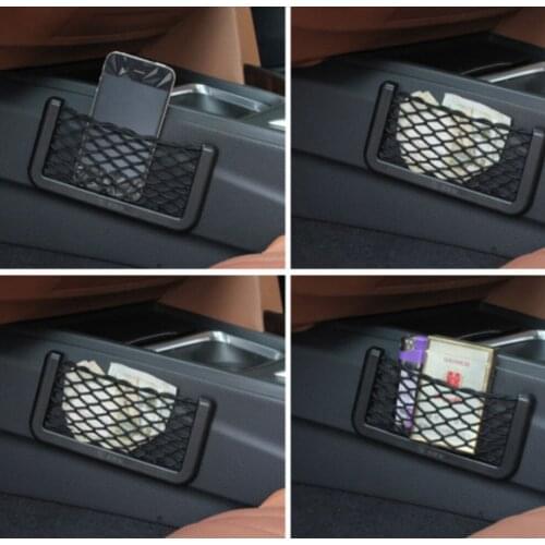 1x Car Net Storage Bag box Stickers For Daewoo Matiz Nexia Nubira Sens Tosca Winstorm Accessories
