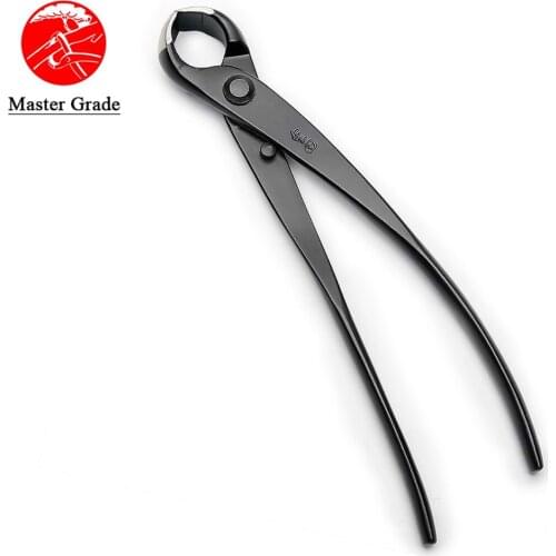 Master grade 210 mm knob cutter concave edge cutter High-Carbon Alloy Steel bonsai tools made by TianBonsai company