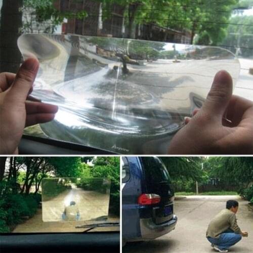 8*10inches/20*25cm Wide Angle Fresnel Lens Car Parking Reversing Sticker Useful Enlarge View Transparent stickers automobile