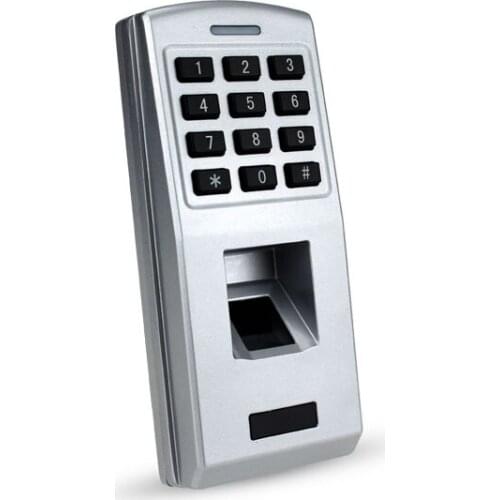 Waterproof Metal Case Durable explosion-proof Biometric Fingerprint Access Control Keypad for Door Access Control System