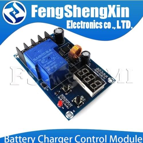 XH-M604 DC 6-60V Battery Charger Control Module Storage Lithium Battery Charging Control Switch Protection Board